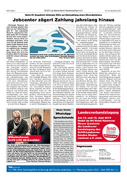SoVD Zeitung; Ausgabe Nr.12/Dezember 2018 - Seite 2