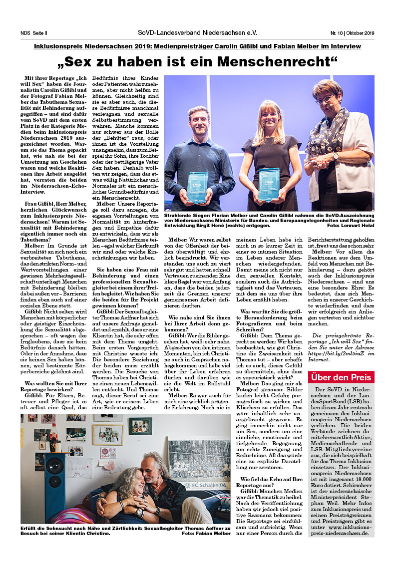 SoVD Zeitung; Ausgabe Nr.10/Oktober 2019 - Seite 2